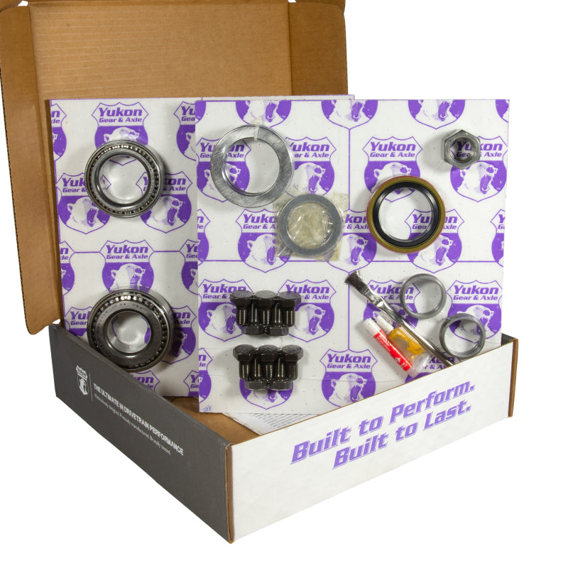 Yukon 8.5in GM 3.42 Rear Ring & Pinion Install Kit Axle Bearings 1.78in Case Journal