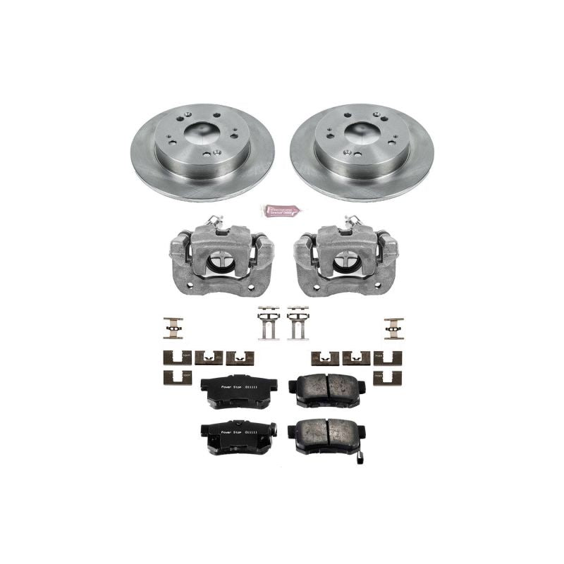 Power Stop 97-01 Honda Prelude Rear Autospecialty Brake Kit w/Calipers