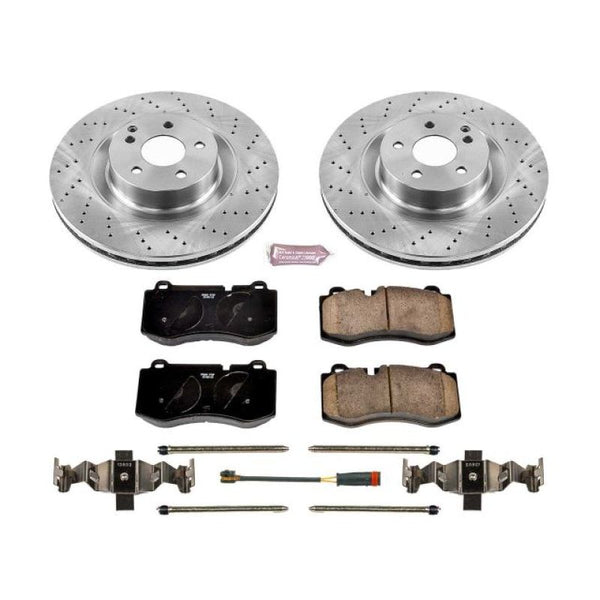 Power Stop 09-14 Mercedes-Benz CL550 Front Autospecialty Brake Kit