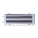 Mishimoto Universal Medium Bar and Plate Dual Pass Silver Oil Cooler