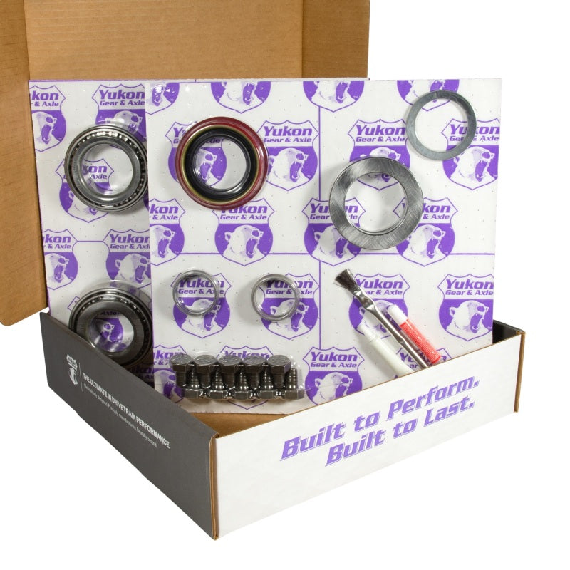 Yukon 8.8in Ford 4.11 Rear Ring & Pinion Install Kit 31 Spline Positraction 2.99in Axle Bearings