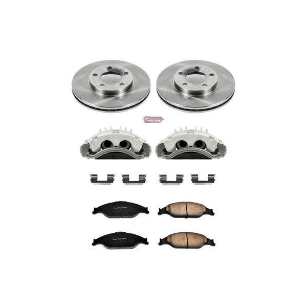Power Stop 99-04 Ford Mustang Front Autospecialty Brake Kit w/Calipers