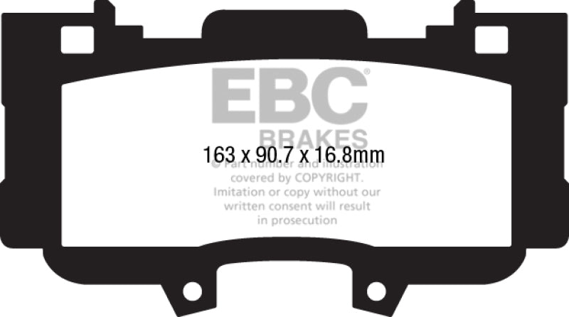 EBC Brakes Greenstuff 2000 Series Sport Pads