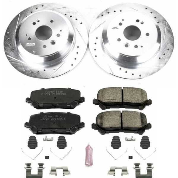 Power Stop 14-16 Acura MDX Rear Z23 Evolution Sport Brake Kit