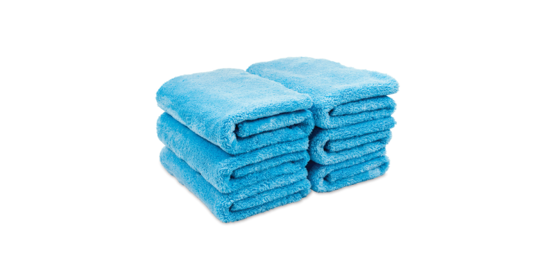 Griots Garage Microfiber Plush Edgeless Towels (Set of 6) - Case of 20