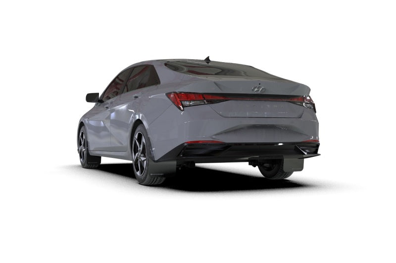 Rally Armor 21-23 Hyundai Elantra (Will Not Fit Elantra N/N Line) Black UR Mud Flap w/ Grey Logo