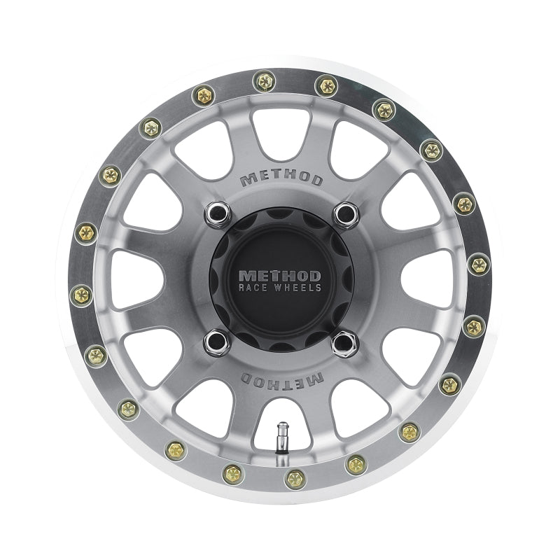 Method MR401 UTV Beadlock 14x7 5+2/+38mm Offset 4x156 132mm CB Raw Machined w/BH-H20875 Wheel