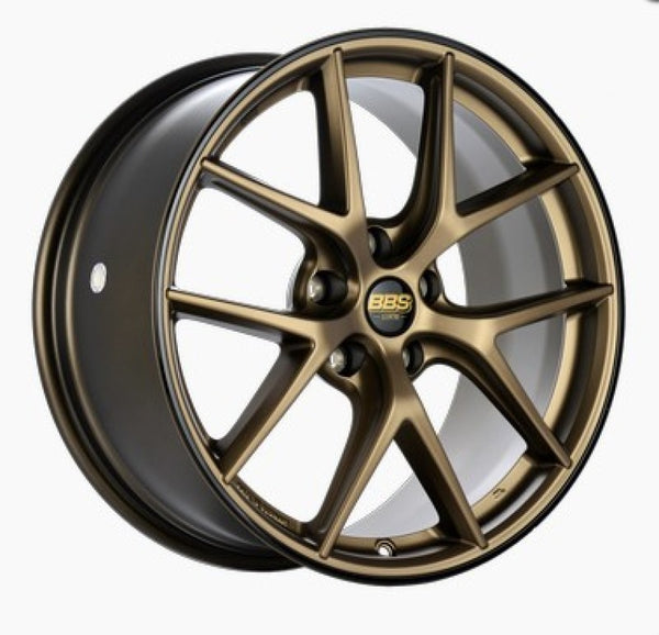 BBS CI-R 20x9 5x112 ET25 Bronze Polished Rim Protector Wheel -82mm PFS/Clip Required
