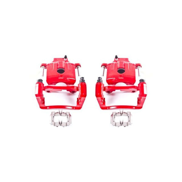 Power Stop 04-07 Buick Rainier Rear Red Calipers w/Brackets - Pair