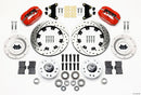 Wilwood Forged Dynalite Front Kit 12.19in Drilled Red 49-54 Chevy/53-62 Corvette (*Line Kit Needed*)