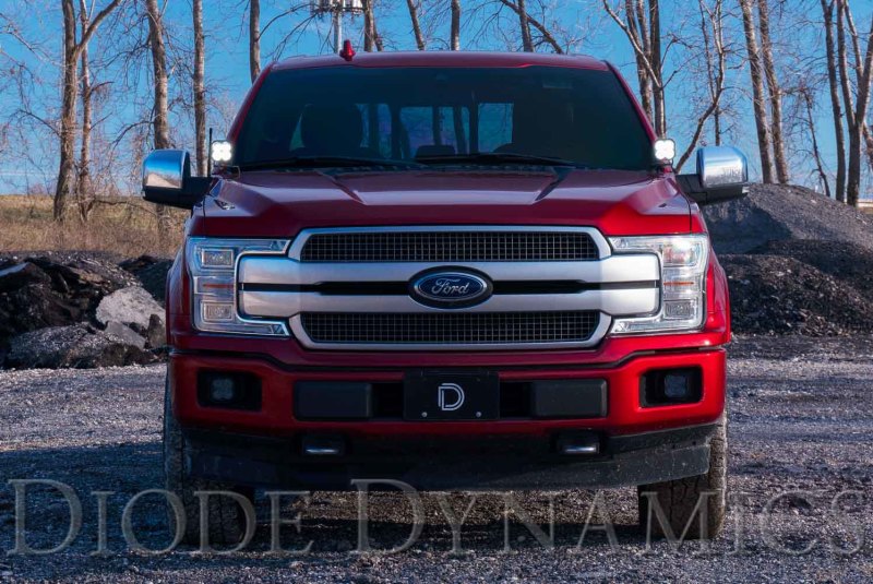 Diode Dynamics 15-20 Ford F-150/Raptor Sport SS3 LED Ditch Light Kit - White Combo