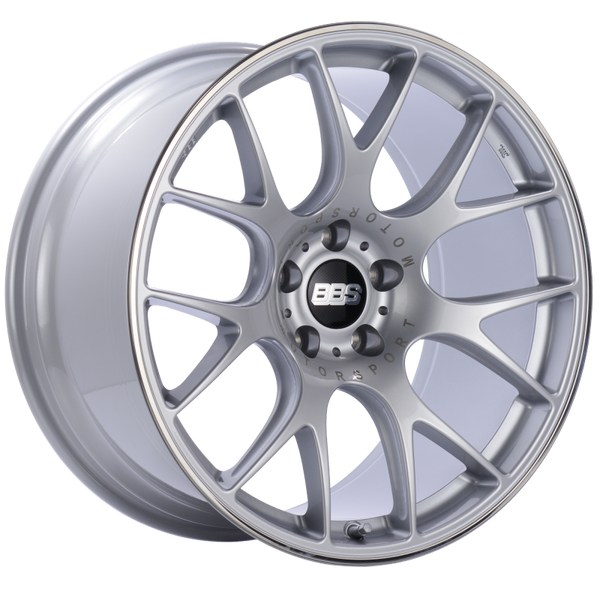 BBS CH-R 20x10.5 5x120 ET24 Brilliant Silver Polished Rim Protector Wheel -82mm PFS/Clip Required