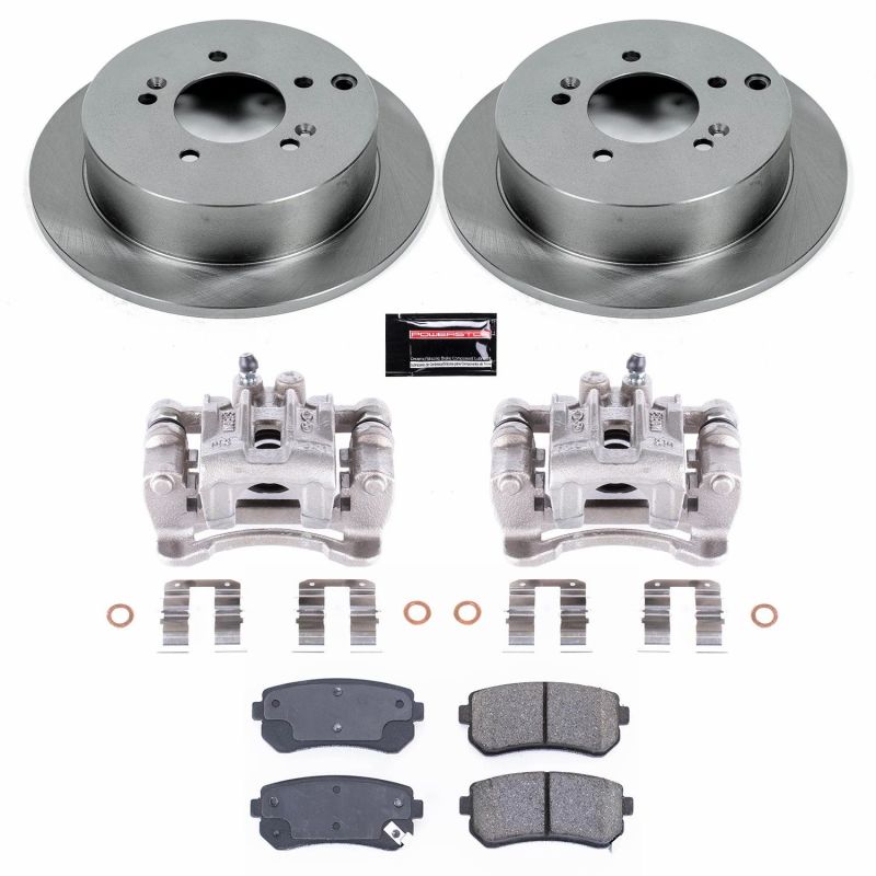 Power Stop 10-15 Hyundai Tucson Rear Autospecialty Brake Kit w/Calipers