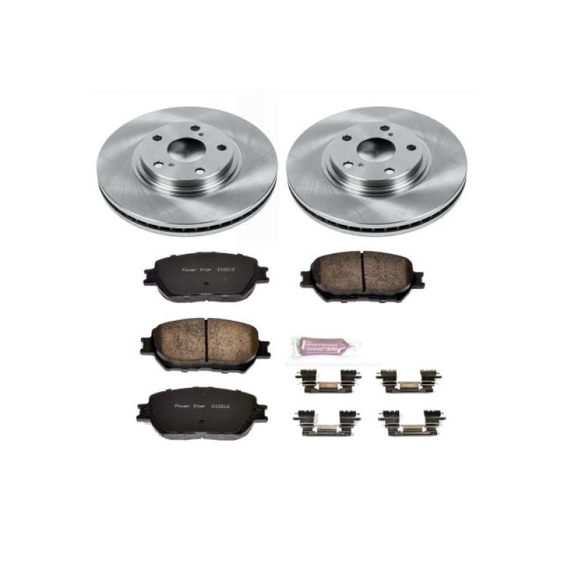 Power Stop 02-04 Toyota Camry Front Autospecialty Brake Kit