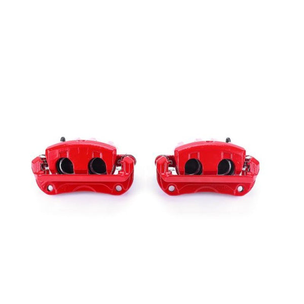 Power Stop 04-09 Nissan Quest Front Red Calipers w/Brackets - Pair