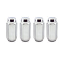 McGard Hex Lug Nut (Cone Seat) M14X1.5 / 22mm Hex / 1.945in. Length (4-Pack) - Chrome