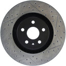 StopTech Drilled & Slotted Left Sport Brake Rotor for 2009 Cadillac CTS-V