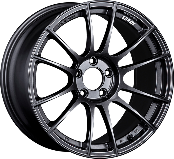 SSR GTX04 19x9.5 5x120 38mm Offset Black Graphite Wheel