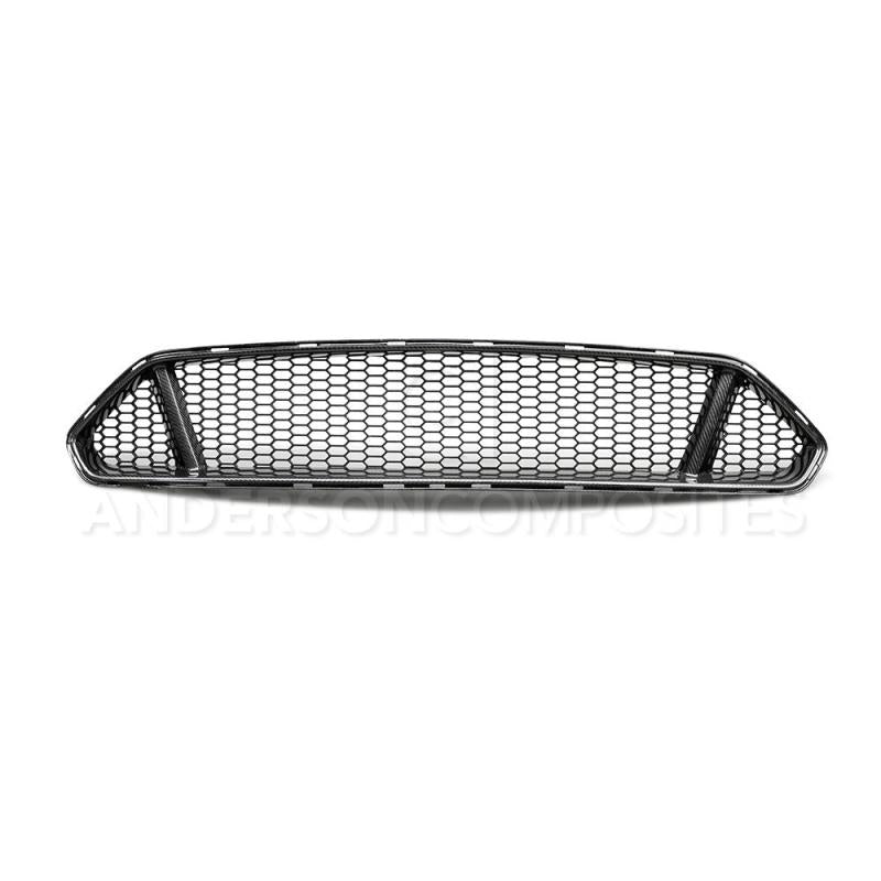 Anderson Composites 2018 Ford Mustang Type-GT Carbon Fiber Upper Grille