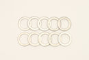 DeatschWerks -6 AN Aluminum Crush Washer (Pack of 10)