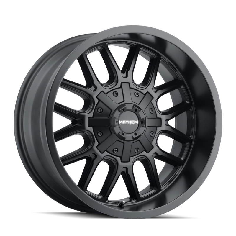 Mayhem 8107 Cogent 22x10 / 6x135 BP / -27mm Offset / 106mm Hub Matte Black Wheel