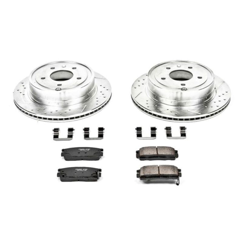 Power Stop 12-15 Chevrolet Captiva Sport Rear Z23 Evolution Sport Brake Kit