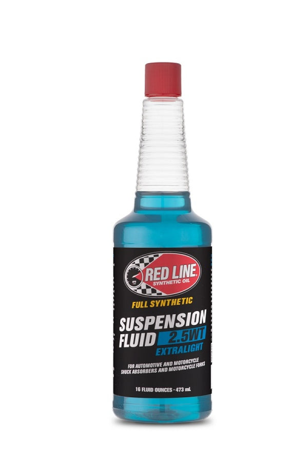 Red Line ExtraLight 2.5wt Suspension Fluid 16 oz - Case of 12
