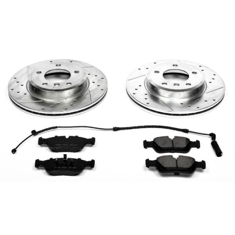 Power Stop 2000 BMW 323i Front Z23 Evolution Sport Brake Kit