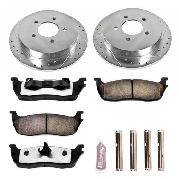 Power Stop 00-02 Ford Expedition Rear Z36 Truck & Tow Brake Kit