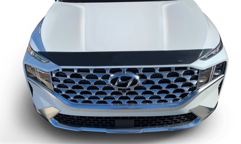 AVS 21-22 Hyundai Santa Fe Aeroskin Low Profile Hood Shield - Chrome