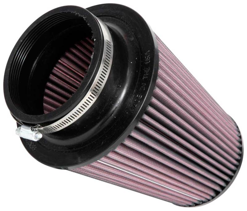 K&N Universal Clamp-On Air Filter 4in FLG / 6-1/2in B / 4-1/2in T / 8in H