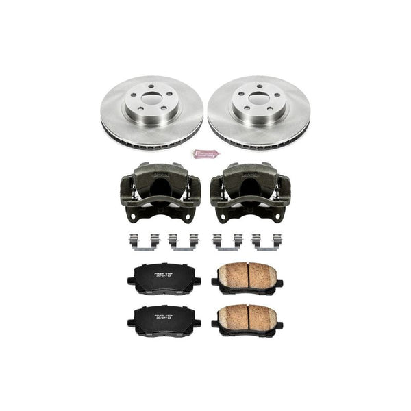 Power Stop 03-08 Pontiac Vibe Front Autospecialty Brake Kit w/Calipers