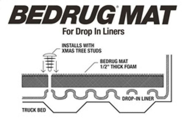 BedRug 15-16 Ford F-150 6ft 6in Bed Drop In Mat