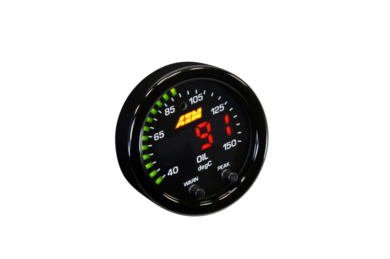 AEM X-Series Temperature 100-300F Gauge Kit