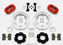 Wilwood Forged Dynalite Front Hat Kit 11.00in GT Rotor Red 95-05 Miata