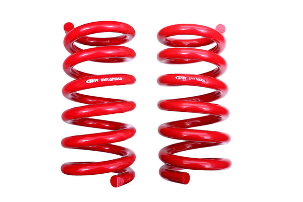 BMR 18-20 S550 Mustang GT MagneRide/15-20 GT350 Lowering Spring Kit (Set Of 4) - Red