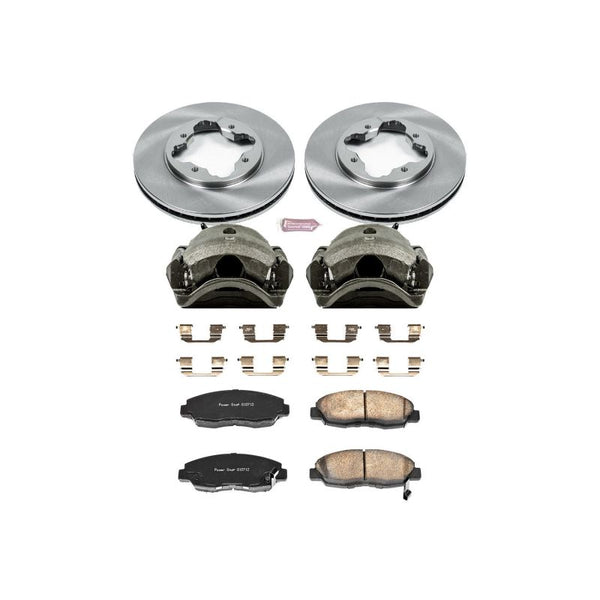 Power Stop 1997 Acura CL Front Autospecialty Brake Kit w/Calipers