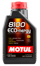 Motul 1L Synthetic Engine Oil 8100 5W30 ECO-NERGY - Ford 913C - Case of 12