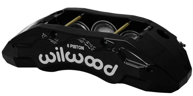 Wilwood Caliper-TX6R- R/H - Black 1.75/1.62/1.62in Pistons 1.38in Disc