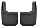 Husky Liners 2017 Ford F-250 / F-350 Super Duty Black Front Mud Guards (w/Flares)
