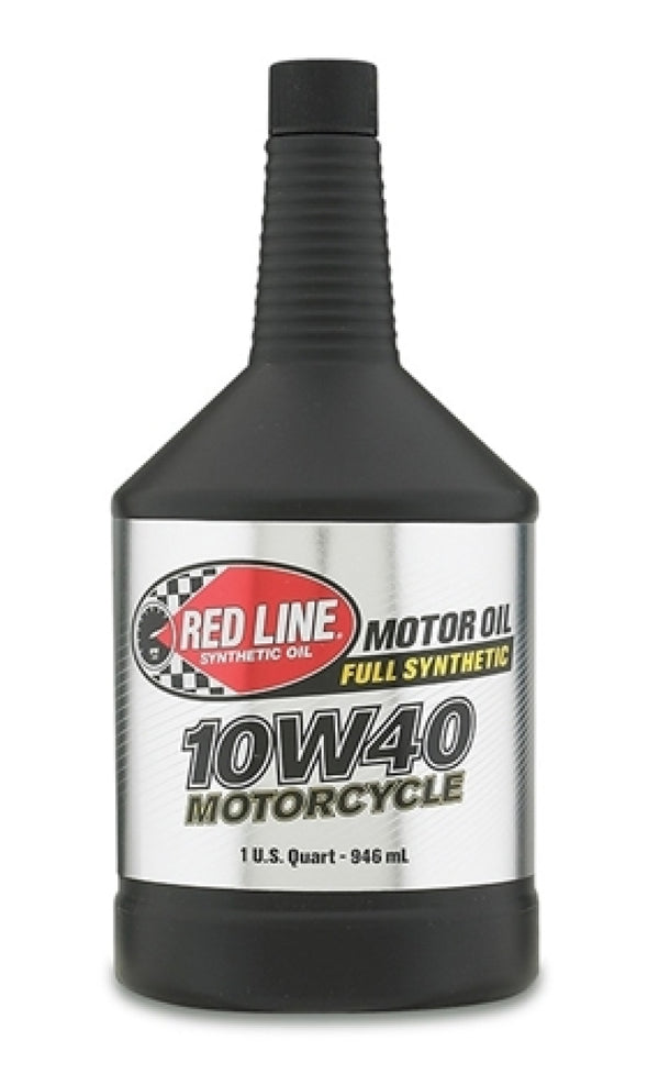 Red Line 10W40 Motorcycle Oil Quart - Case of 12