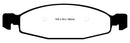EBC 99-02 Jeep Grand Cherokee 4.0 (ATE) Yellowstuff Front Brake Pads