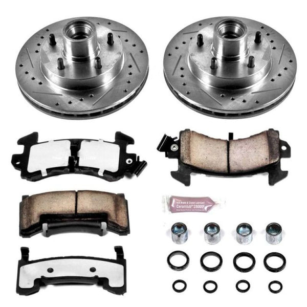 Power Stop 79-81 Buick Century Front Z36 Truck & Tow Brake Kit