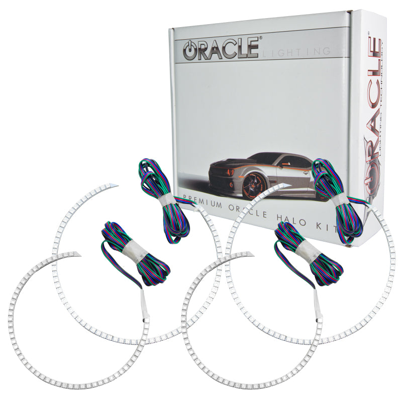 Oracle Jeep Grand Cherokee 05-10 Halo Kit - ColorSHIFT w/ Simple Controller