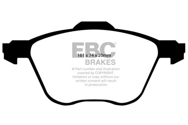 EBC 01 Volkswagen Eurovan 2.8 (313mm) Ultimax2 Front Brake Pads