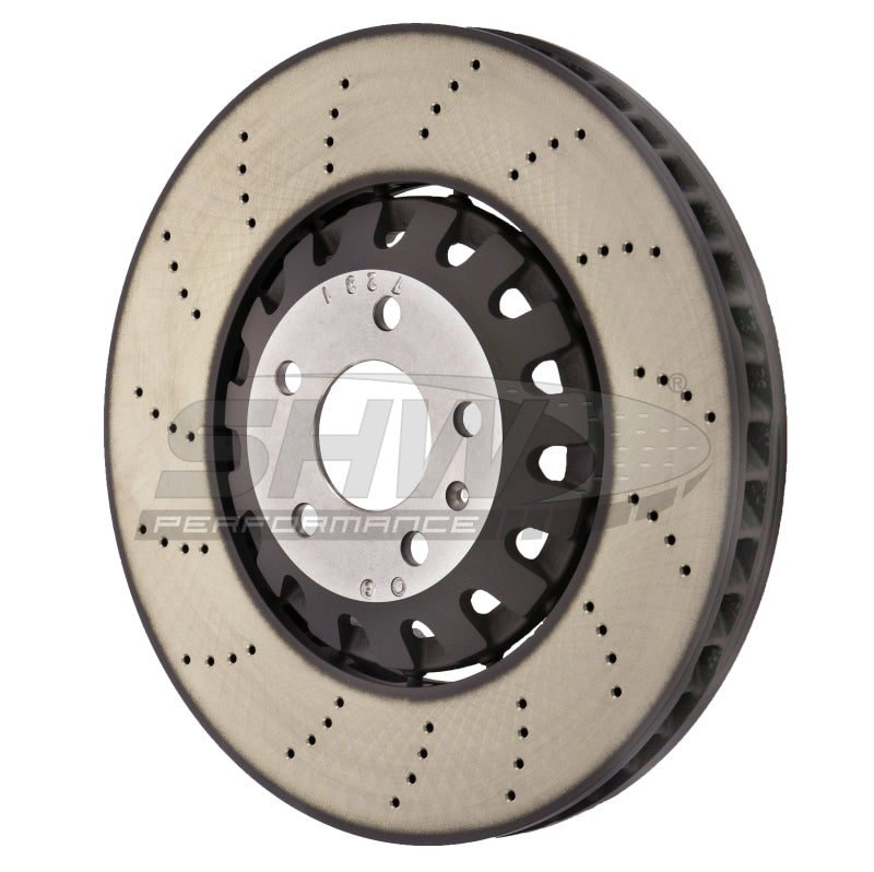 SHW 18-22 Audi RS5 2.9L Front Smooth Lightweight Brake Rotor