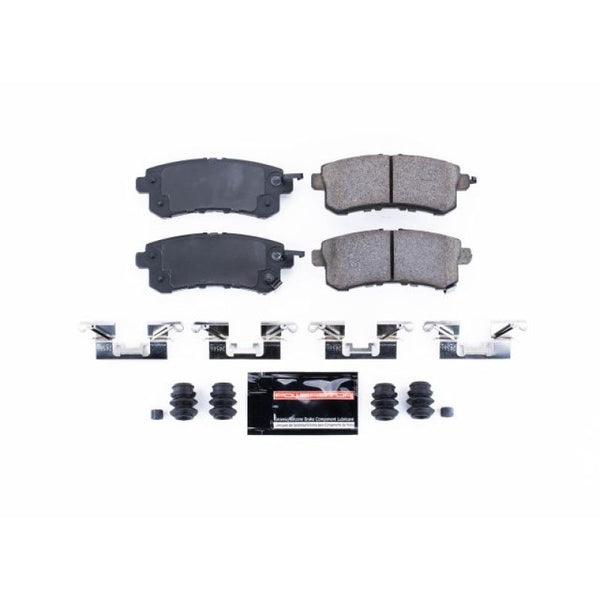 Power Stop 11-13 Infiniti QX56 Rear Z23 Evolution Sport Brake Pads w/Hardware
