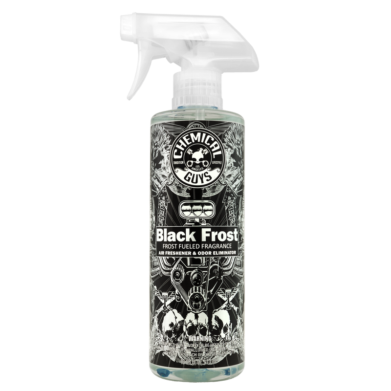 Chemical Guys Black Frost Air Freshener & Odor Eliminator - 16oz - Case of 6