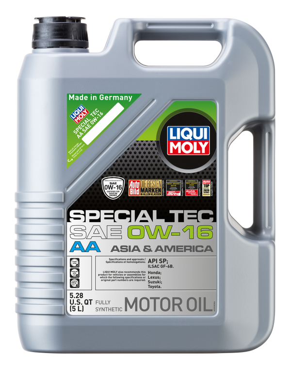 LIQUI MOLY 5L Special Tec AA 0W16 - Case of 4