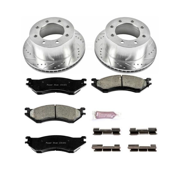 Power Stop 01-02 Dodge Ram 2500 Rear Z23 Evolution Sport Brake Kit